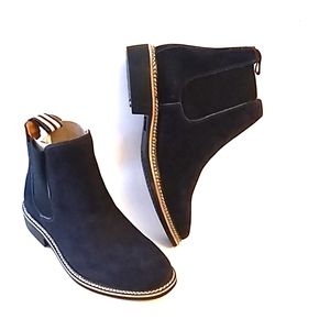 NWB - De Wulf Genuine Suede Chelsea Boots
